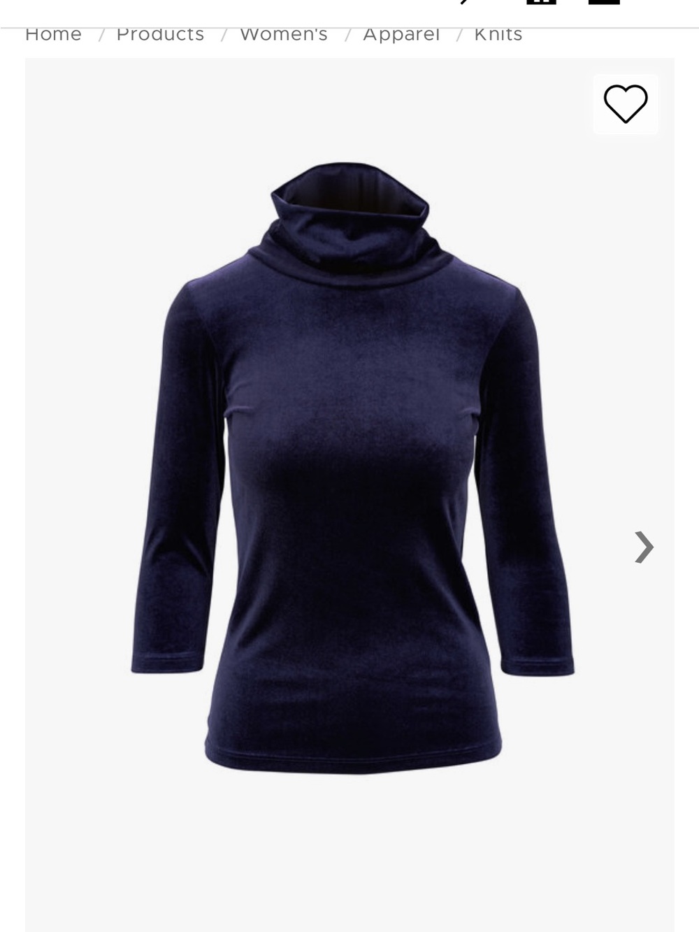 L'AGENCE Black Velvet Turtleneck Top